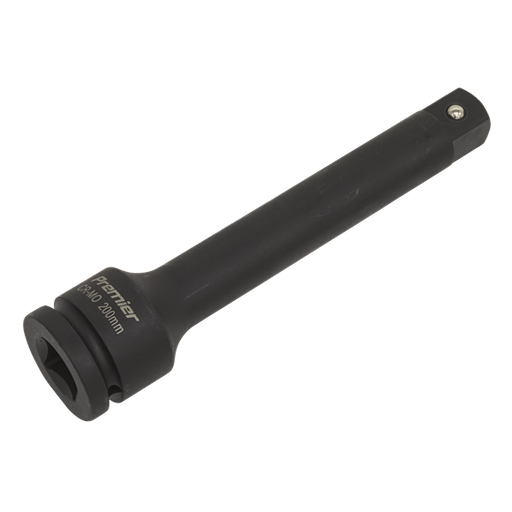 Sealey Impact Extension Bar 200mm 3/4"Sq Drive AK5507 Sealey - Dynamic Drive