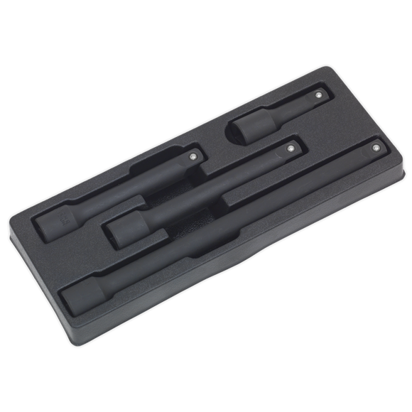 Sealey Impact Extension Bar Set 4pc 1/2"Sq Drive AK5513 Sealey - Dynamic Drive