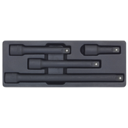 Sealey Impact Extension Bar Set 4pc 1/2"Sq Drive AK5513 Sealey - Dynamic Drive