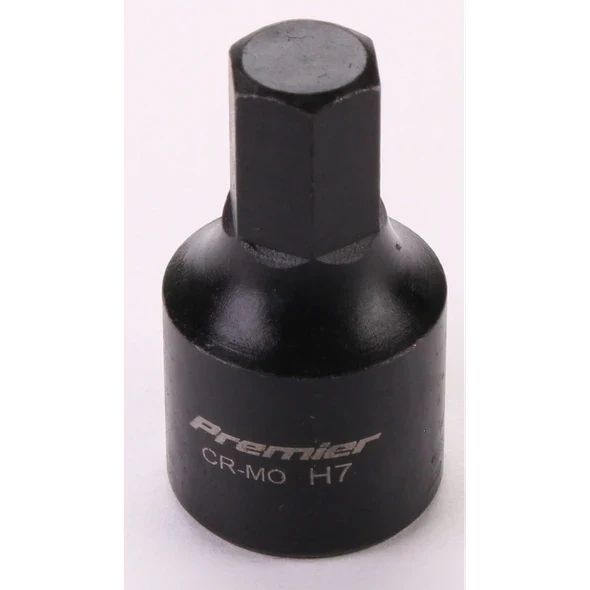 Sealey 1/4"Dr Low Profile Hex Impact Socket Bit 7mm