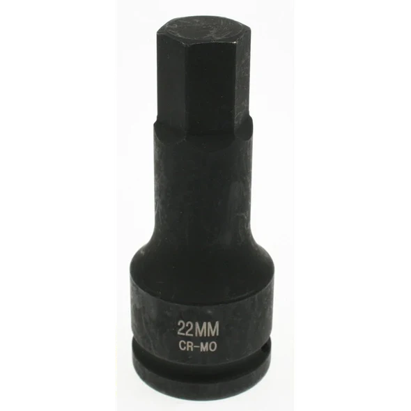 Sealey 3/4"dr impact hex bit 22mm