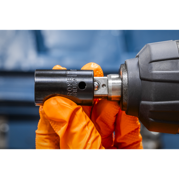 Sealey Impact Socket Set 10pc 1/2"Sq Drive Metric AK56/11M Sealey - Dynamic Drive