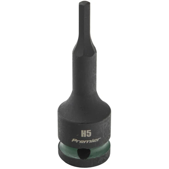 Sealey 1/2"Dr Impact Torx Bit Socket H5 (Green Coded Ring)