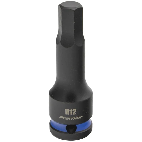 Sealey 1/2"Dr Impact Torx Bit Socket H12 (Blue Coded Ring)
