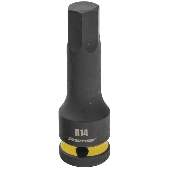 Sealey 1/2"Dr Impact Torx Bit Socket H14 (Yellow Coded Ring)