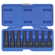Sealey Impact TRX-Star* Socket Bit Set 8pc 1/2"Sq Drive AK5602 Sealey - Dynamic Drive