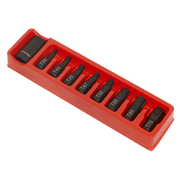 Sealey Impact TRX-Star* Bit & Holder Set 9pc 1/2"Sq Drive AK5610 Sealey - Dynamic Drive