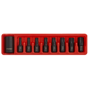 Sealey Impact TRX-Star* Bit & Holder Set 9pc 1/2"Sq Drive AK5610 Sealey - Dynamic Drive