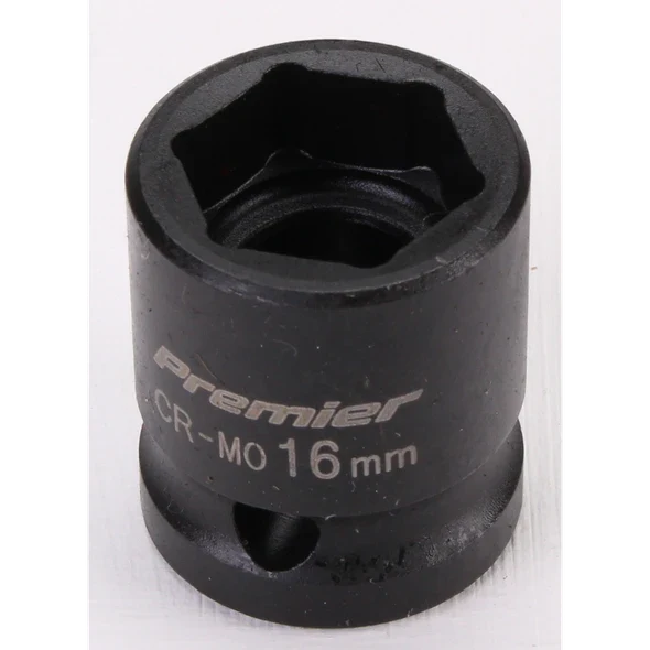 Sealey 1/2"dr low profile impact socket 16mm
