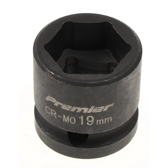 Sealey 1/2"dr low profile impact socket 19mm