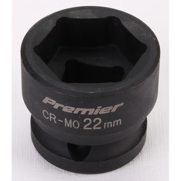 Sealey 1/2"dr low profile impact socket 22mm