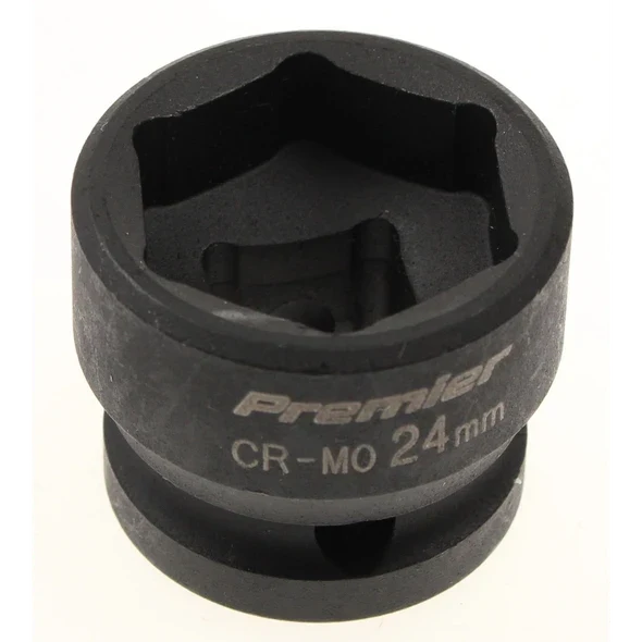Sealey 1/2"dr low profile impact socket 24mm