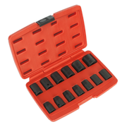 Sealey Impact Socket Set 13pc 1/2"Sq Drive Metric AK5613M Sealey - Dynamic Drive