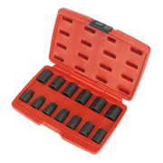 Sealey Impact Socket Set 13pc 1/2"Sq Drive Metric AK5613M Sealey - Dynamic Drive