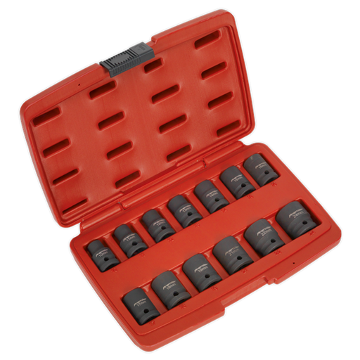 Sealey Impact Socket Set 13pc 1/2"Sq Drive Total Driveï AK5613TD Sealey - Dynamic Drive
