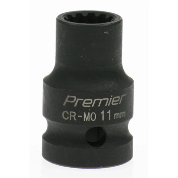 Sealey Impact socket 11mm 1/2"dr 'total drive'