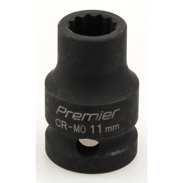 Sealey Impact socket 1/2"dr 11mm (12pt)