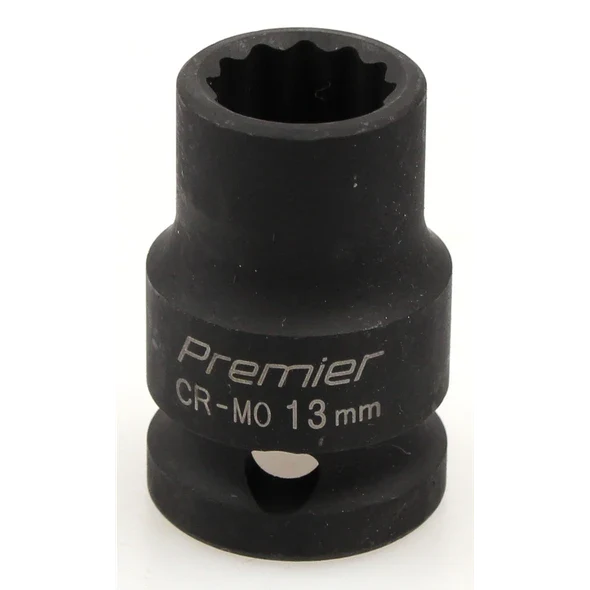 Sealey Impact socket 1/2"dr 13mm (12pt)
