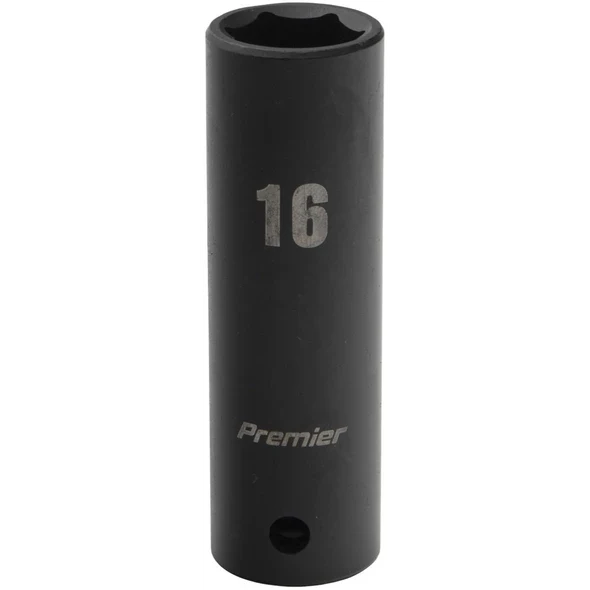 Sealey 1/2"Dr Deep Impact Socket 16mm