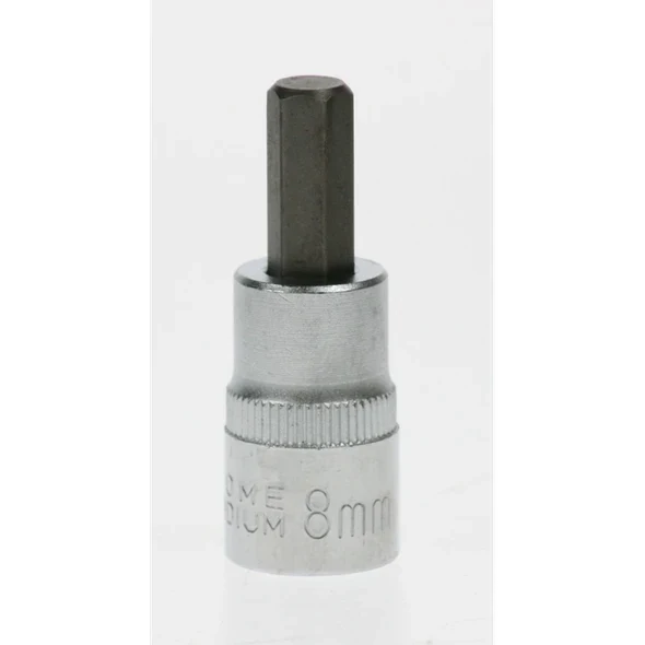 Sealey Hex bit socket 3/8"dr 8mm hex 48mml