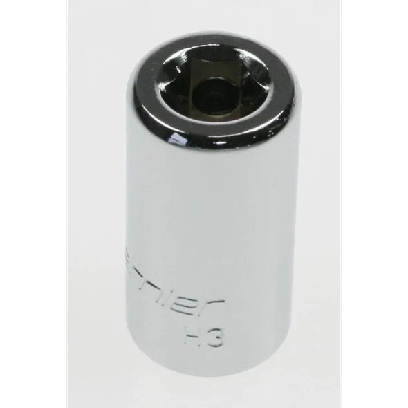 Sealey Socket 1/4"dr 3mm (c/w screw)