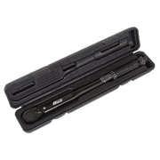 Sealey Micrometer Torque Wrench 3/8"Sq Drive Calibrated Black Series AK623B Sealey - Dynamic Drive
