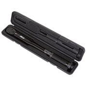 Sealey Micrometer Torque Wrench 3/8"Sq Drive Calibrated Black Series AK623B Sealey - Dynamic Drive