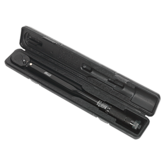 Sealey Micrometer Torque Wrench 1/2"Sq Drive Calibrated Black Series AK624B Sealey - Dynamic Drive