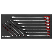 Sealey Combination Spanner Set 11pc Imperial AK630AF Sealey - Dynamic Drive