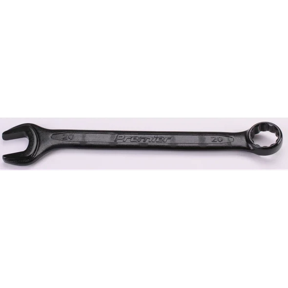 Sealey 15° Offset Open End/Ring Spanner 20mm 'Black Series'