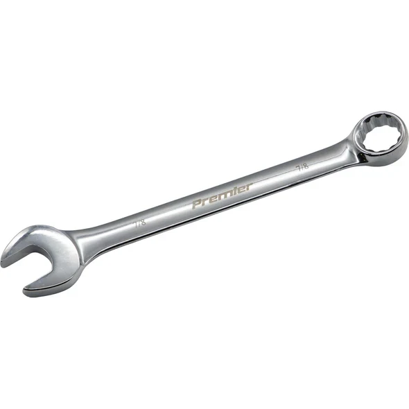 Sealey 7/8" Combination Open & Ring Spanner (Fully Polished)