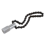 Sealey Oil Filter Chain Wrench 135mm Capacity 1/2"Sq Drive AK641 Sealey - Dynamic Drive