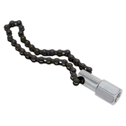 Sealey Oil Filter Chain Wrench 135mm Capacity 1/2"Sq Drive AK641 Sealey - Dynamic Drive