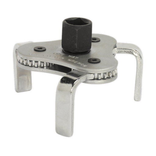 Sealey Oil Filter Claw Wrench63-103mm Capacity 3/8" & 1/2"Sq Drive AK642 Sealey - Dynamic Drive