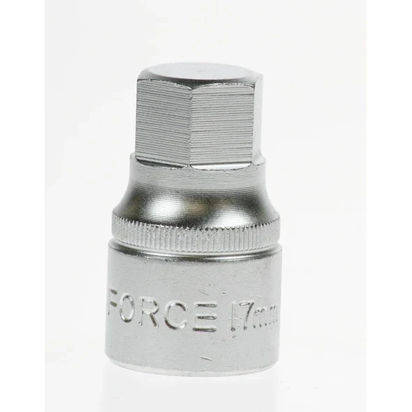 Sealey 1/2"dr stubby hex socket 17x42mm