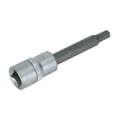Sealey Hex Socket Bit 7mm Long 1/2"Sq Drive AK657 Sealey - Dynamic Drive