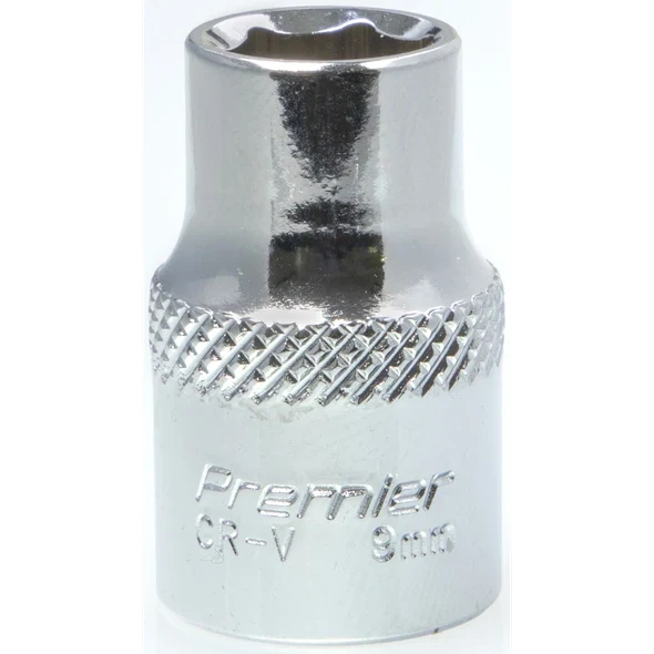 Sealey 3/8"Dr Socket 9mm (Mirror Finish)