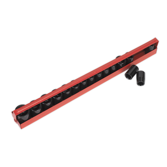 Sealey Impact Socket Set 16pc 1/2"Sq Drive Metric/Imperial AK684 Sealey - Dynamic Drive