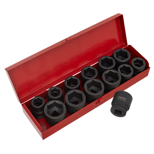 Sealey Impact Socket Set 13pc 3/4"Sq Drive Metric/Imperial AK686 Sealey - Dynamic Drive