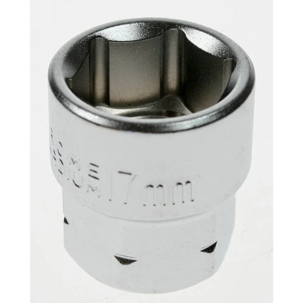 Sealey Hex drive go-through socket 17mm
