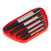 Sealey Screw Extractor Set 5pc Helix Type AK722 Sealey - Dynamic Drive