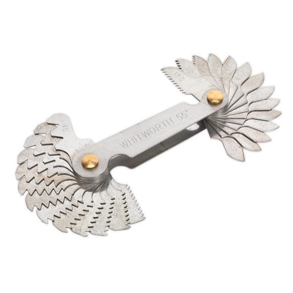 Sealey Screw Pitch Gauge Set 30pc UNC-UNF AK72SPG Sealey - Dynamic Drive