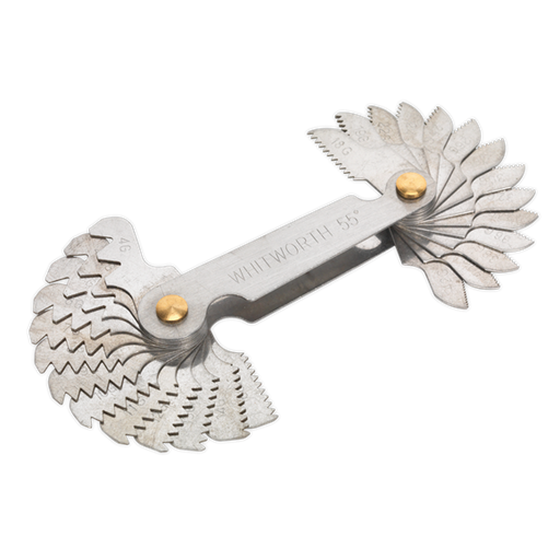 Sealey Screw Pitch Gauge Set 30pc UNC-UNF AK72SPG Sealey - Dynamic Drive