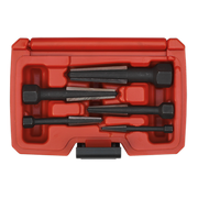Sealey Screw Extractor Set 5pc Double Edge AK752 Sealey - Dynamic Drive