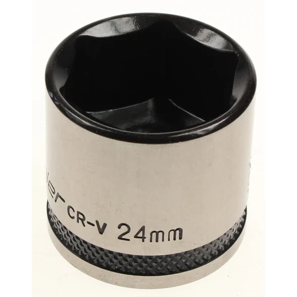 Sealey Socket 3/8"dr 24mm (6pt) 'black series'