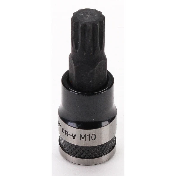 Sealey Spline Socket Bit 3/8"Sq Drive M10 (Black Series)