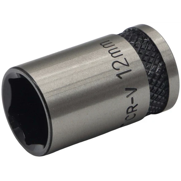 Sealey 3/8"Dr Socket 12mm (Black Series)
