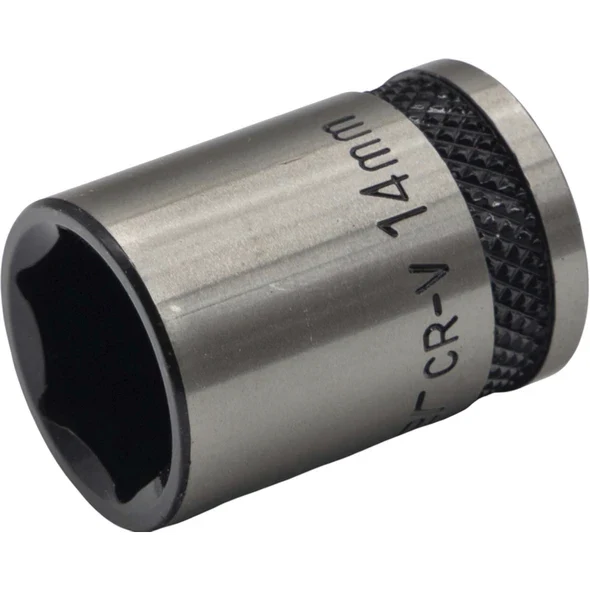 Sealey 3/8"Dr Socket 14mm (Black Series)