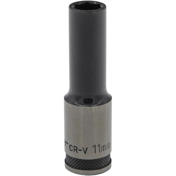 Sealey 1/2"Dr Deep Socket 11mm (Black Series)