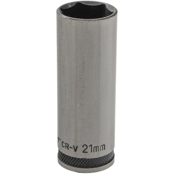 Sealey 1/2"Dr Deep Socket 21mm (Black Series)